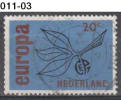 NETHERLANDS, 1965, Europa;  Europa-CEPT, Cancelled (o), Sc. 439. - 1965