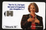 Télécarte 50u Utilisée Luxe     Le"11reception"      F663   Du 06/ 1996 - “600 Agences”