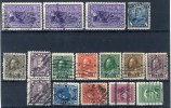 Canada Small Collection Of 16 Very Old Stamps VF Used - Collections