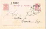 Entero Postal TARREGA (Lerida) 1932. Republica - 1931-....