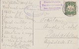 Bayern AK Garmisch EF Minr.61 Posthilfsstelle Vordergraseck Taxe Partenkirchen - Cartas & Documentos