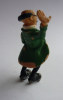 FIGURINE TINTIN  PLASTOY 1994 TOURNESOL EN PATIN A ROULETTES 1ER TIRAGE (1) Plastique Mou - Kuifje