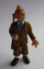 FIGURINE TINTIN  COMICS SPAIN  1984 TINTIN AVEC FUSIL CHEVEUX JAUNE CANARI (1) - Tintin