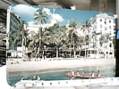 HAWAI WAIKIKI BEACH AND THE MOANA HOTEL S1957  DP5802 - Honolulu