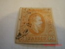 ROMANIA, SCOTT# 22, 2pa ORANGE, USED - 1858-1880 Moldavië & Prinsdom