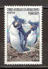 Timbre TAAF 1955 Y&T N°  2 **. Manchots Gorfous. 50c. Bleu, Noir Et Jaune. Cote 0.60 € - Ungebraucht