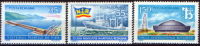 Romania 1970 Bucharest International Fair Exhibition Ships Ship Boats Boat Flag Architecture MNH Michel 2864-2866 - Neufs