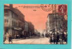 LE CHAMBON FEUGEROLLES - Rue Gambetta Et La Place - Le Chambon Feugerolles