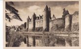 Cp , 56 , JOSSELIN , Les Bords De L'Oust Et Le Château - Josselin