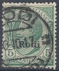 1912 EGEO RODI USATO EFFIGIE 5 CENT - RR9749-3 - Ägäis (Rodi)