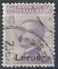 1912 EGEO LERO USATO EFFIGIE 50 CENT - RR9750 - Egeo (Lero)