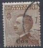 1912 EGEO COO USATO EFFIGIE 40 CENT - RR9750 - Egeo (Coo)