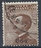 1912 EGEO COO USATO EFFIGIE 40 CENT - RR9751 - Egée (Coo)