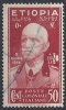 1936 ETIOPIA USATO EFFIGIE 50 CENT - RR9754 - Aethiopien