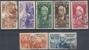 1936 ETIOPIA USATO EFFIGIE SERIE COMPLETA - RR9756 - Etiopía