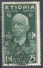 1936 ETIOPIA USATO EFFIGIE 25 CENT - RR9757 - Etiopia