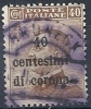 1919 TRENTO E TRIESTE USATO EFFIGIE 40 CENT - RR9769 - Trentino & Triest