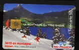 Télécarte 50u Utilisée Luxe    Ski Montagne        F731B  Du 10/ 1997 - 600 Agences