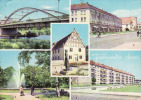 Deutschland > Brandenburg >  Fürstenwalde-Spree, Brucke, Muhlenstrasse, Rathaus,... Gelaufen Ja 1967 - Fürstenwalde