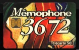 Télécarte 50u Utilisée Luxe    36.15 Mémophone Duo         F427  Du 09/ 1993 - 600 Agences