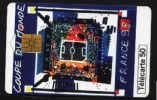 Télécarte 50u Utilisée Luxe   Affiche France 98             F846  Du 04/ 1998 - “600 Agences”