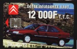 Télécarte 50u Utilisée Luxe  CITROËN 12000F        F634   Du 03/ 1996 - 600 Agences