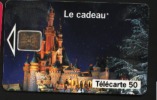 Télécarte 50u Utilisée Luxe  Cadeau Eurodisney         F448   Du 11/ 1993 - “600 Agences”