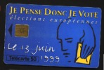 Télécarte 50u Utilisée Luxe  Parlement Européen         F977   Du 04/ 1999 - 600 Agences