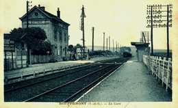 95 VAL D'OISE BOUFFEMONT  LA GARE TBE - Bouffémont