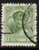 LUXEMBOURG   Scott #  134  F-VF USED - 1921-27 Charlotte Front Side