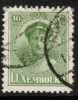 LUXEMBOURG   Scott #  134  F-VF USED - 1921-27 Charlotte Voorzijde