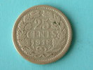 1918 - 25 CENTS / KM 146 ( Silver - Uncleaned Coin / For Grade, Please See Photo ) !! - 25 Centavos