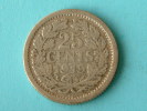 1919 - 25 CENTS / KM 146 ( Silver - Uncleaned Coin / For Grade, Please See Photo ) !! - 25 Centavos