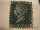 GREAT BRITAIN, SCOTT# 29a, 2p BLUE, PLATE 8, USED - Used Stamps