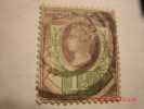 GREAT BRITAIN, SCOTT# 112, 1d LILAC & GREEN, USED - Usados