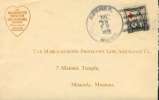 1936, 1937 USA Covers. Two Pieces.  (H05c024) - Postal History