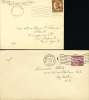 1923, 1933 USA Covers.  Two Pieces.  Toledo OHIO.,  Newburgh, N.Y. Apr.19.1933. (H05c010) - Poststempel