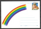 K039 San Marino 1998 - C. P. Augurali, Arcobaleno  -  Nuovo - Enteros Postales