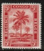 BELGIAN CONGO   Scott #  187*  VF MINT LH - Unused Stamps