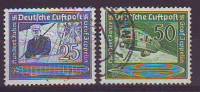 DR/ Österreich 1938, ANK 669- 670, 100. Geburtstag Graf Ferdinand Von Zeppelin, Gestempelt O - Zeppelines