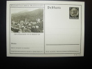 BADENWEILER BURGRUINE BADNERLAND HINDENBURG ENTIER POSTAL GANZSACHE STATIONERY - Badenweiler