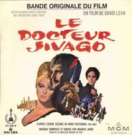 EP 45 RPM (7")  B-O-F Maurice Jarre / Julie Christie / Omar Sharif    "  Le Docteur Jivago  " - Filmmusik
