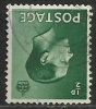 # Gran Bretagna - 1/2 D. Used - N. SG 457wi - N. Unif 205r  Con Filigrana Rovesciata - Used Stamps