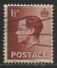 # Gran Bretagna - 1 1/2 D. Used - N. Stanley Gibbons 459 - N. Unificato 207 - Usados