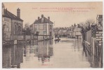 CPA YONNE 89 SENS   Inondation  Janvier 1910 Boulevard Du Centenaire - Sens