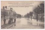 CPA YONNE 89 SENS   Inondation  Janvier 1910  La Rue Saint Blond (Emile Zola) - Sens