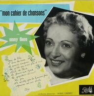 LP 25CM (10")  Anny Flore  "  Mon Cahier De Chansons  " - Formats Spéciaux