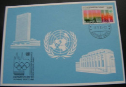 == UNO Genf Karte Lausanne 1982 - Briefe U. Dokumente