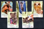 Australia 2010 Wildlife Caring - Rescue To Release Set Of 5 Self-adhesives Used - Used Stamps