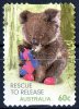 Australia 2010 Wildlife Caring - Rescue To Release 60c Koala Self-adhesive Used - - Used Stamps
